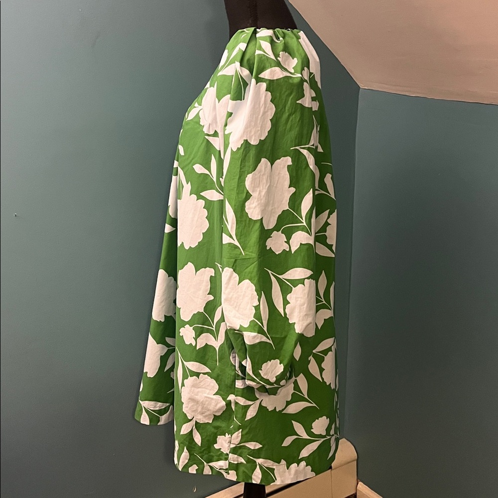 NWT Kate Spade New York x Target Poplin Long Sleeve Green Mini Dress Size Small - Picture 9 of 16